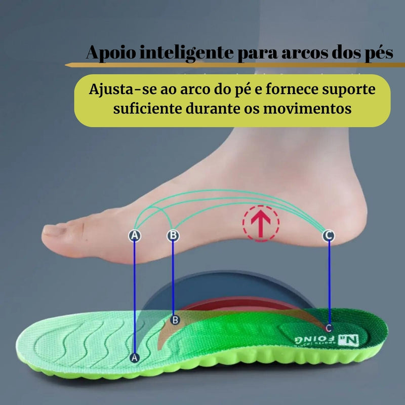 Tenis Ortopédico Confort Running Unissex + Palmilha Tecnológica Grátis
