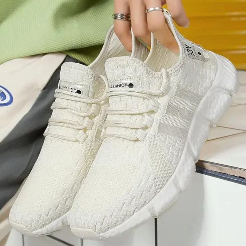 2 Pares Tênis New Fast Pró - Exclusivo 2024 (Bege+Bege)