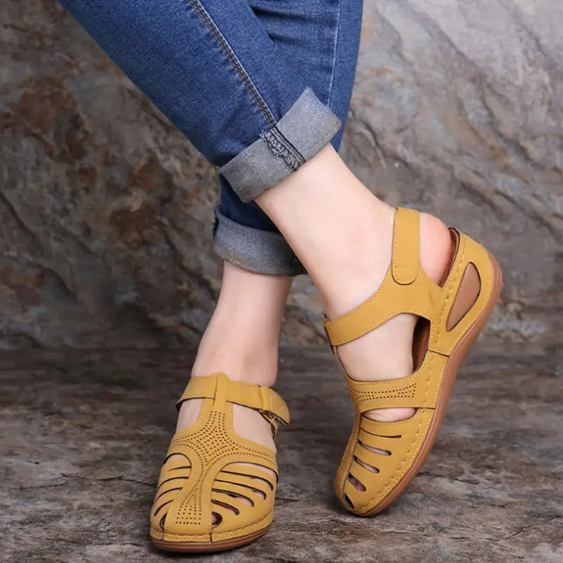 Comfort Luxe – Sandália Ortopédica Premium