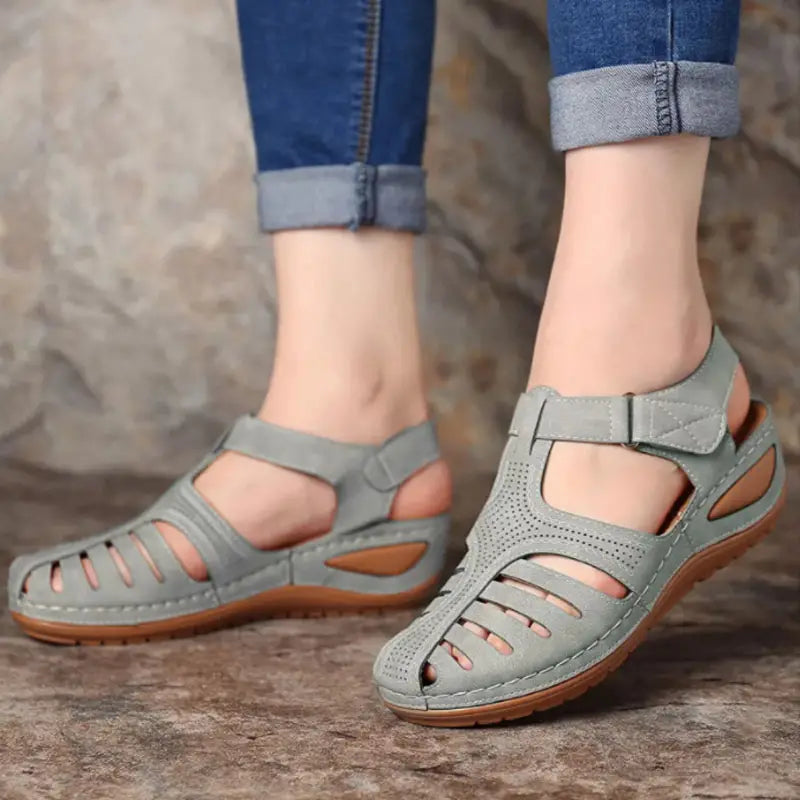 Comfort Luxe – Sandália Ortopédica Premium