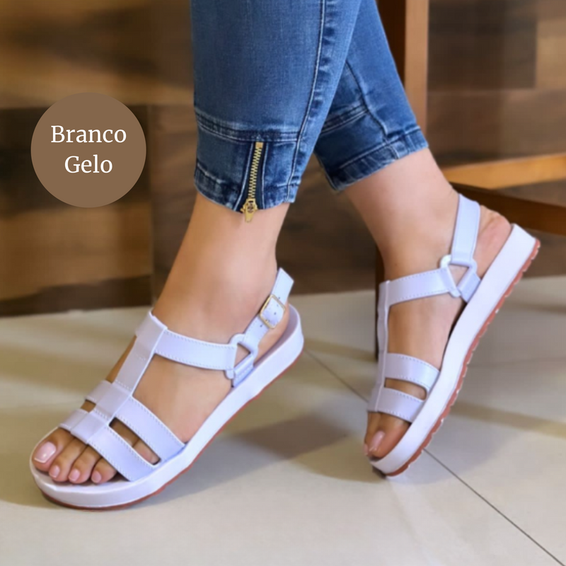 2 Pares Sandália Feminina Papete Anatômica Pró Confort