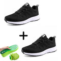 Kit 2 pares Tenis Ortopédico Confort Running Unissex + 2 pares de Palmilha Tecnológica Grátis