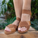 Sandália Rasteirinha Ortopédica Ultra Confort Elástico