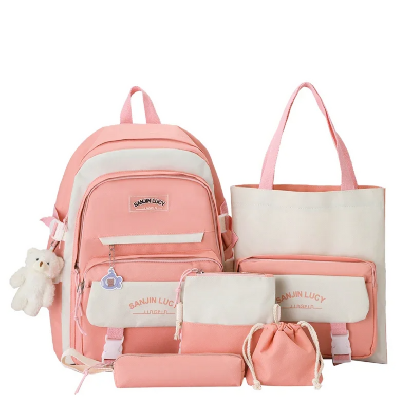 Kit Mochila 5 em 1 Impermeável Resist Force 2024