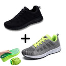 Kit 2 pares Tenis Ortopédico Confort Running Unissex + 2 pares de Palmilha Tecnológica Grátis