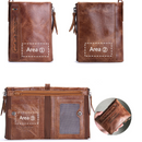 Carteira em Couro Legítimo Contact's com Proteção RFID