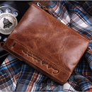 Carteira em Couro Legítimo Contact's com Proteção RFID