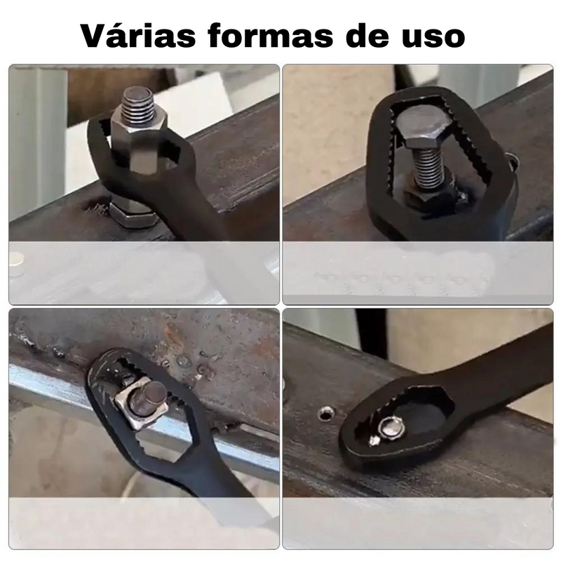 Chave Titânium 15 em 1 - 8 a 22mm E-Tork