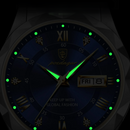 Relógio Quartzo em Aço Inoxidável (Luxo)