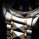 Relógio Quartzo em Aço Inoxidável (Luxo)