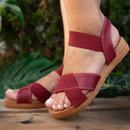 Sandália Rasteirinha Ortopédica Ultra Confort Elástico