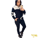 Conjunto De Frio Calça + blusa - Moletom Malha Crepe Com Capuz