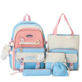 Kit Mochila 5 em 1 Impermeável Resist Force 2024