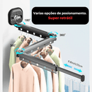 Varal retrátil Smart com ventosa (Sem perfuração)