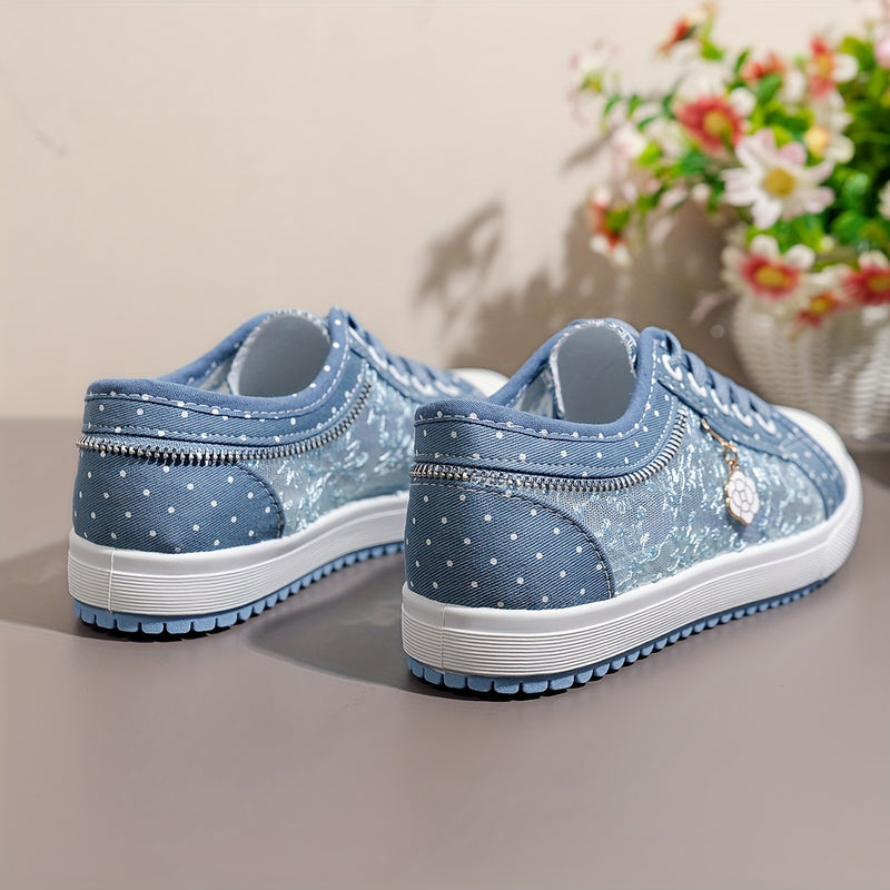 Tênis Feminino Em Malha Casual Confort