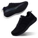 2 Pares Tenis Ortopédico Confort Running (Preto-Preto+Cinza) + Palmilha Tecnológica Grátis