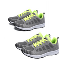 2 Pares Tenis Ortopédico Confort Running (Verde+Verde) + Palmilha Tecnológica Grátis