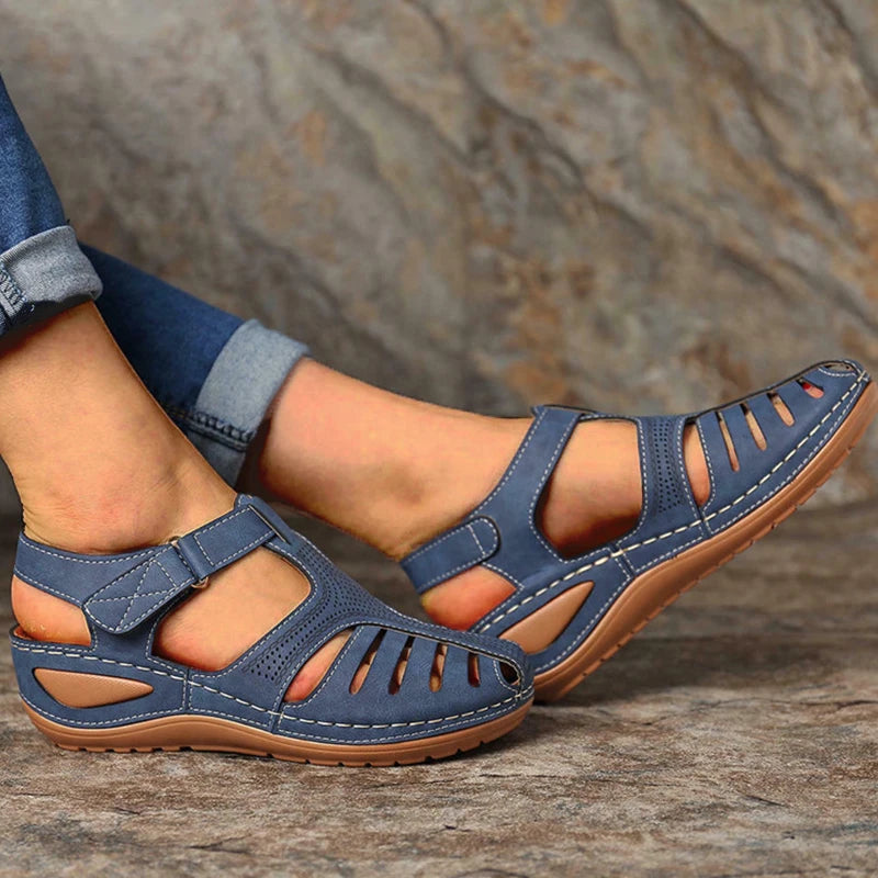 Comfort Luxe – Sandália Ortopédica Premium