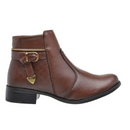 Bota Coturno Feminina Cano Curto
