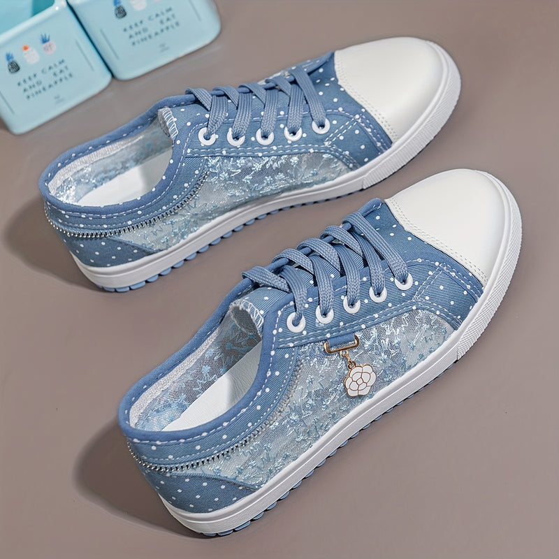 Tênis Feminino Em Malha Casual Confort