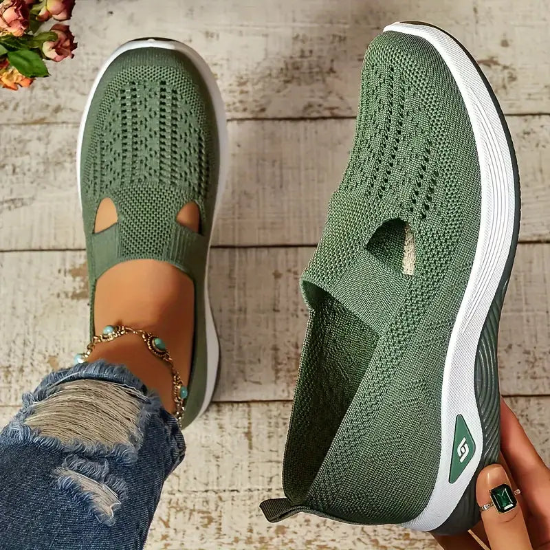 2 pares Ultra Comfort Ortopédico Calce Fácil + Palmilha grátis Cinza + Verde