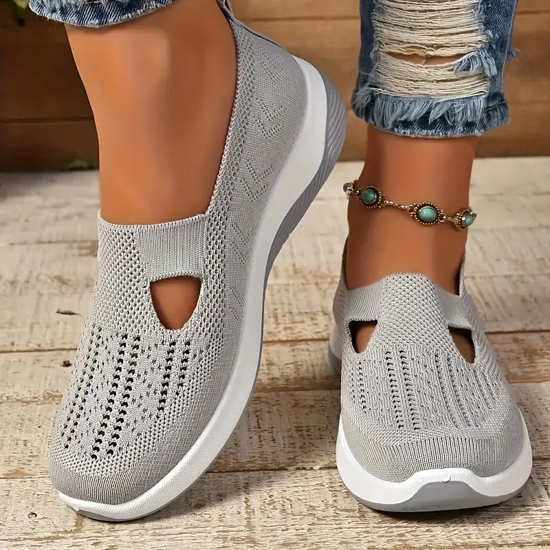 2 pares Ultra Comfort Ortopédico Calce Fácil + Palmilha grátis Cinza + Verde