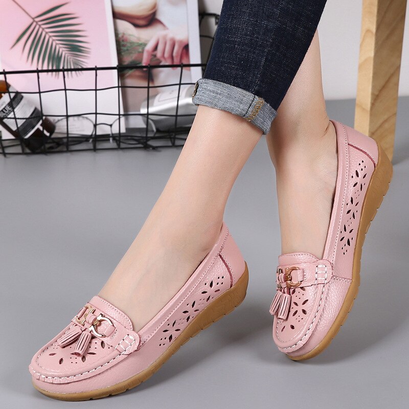 Mocassim Confort Flat