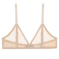 Sutiã Lingerie  Tendência 2022 de Malha Transparente