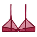 Sutiã Lingerie  Tendência 2022 de Malha Transparente