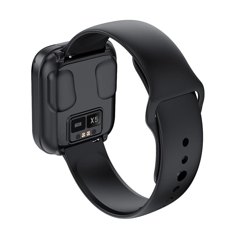 SmartWatch Inteligente 2 em 1 com Fones de Ouvido sem fio Bluetooth
